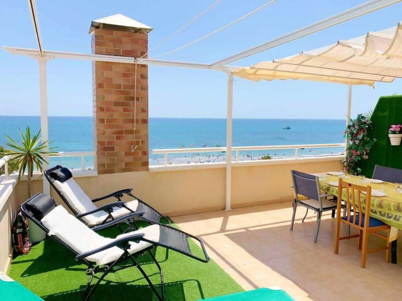 Apartament Ayf Amaneceres Frente Al Mar Oropesa del Mar Zewnętrze zdjęcie